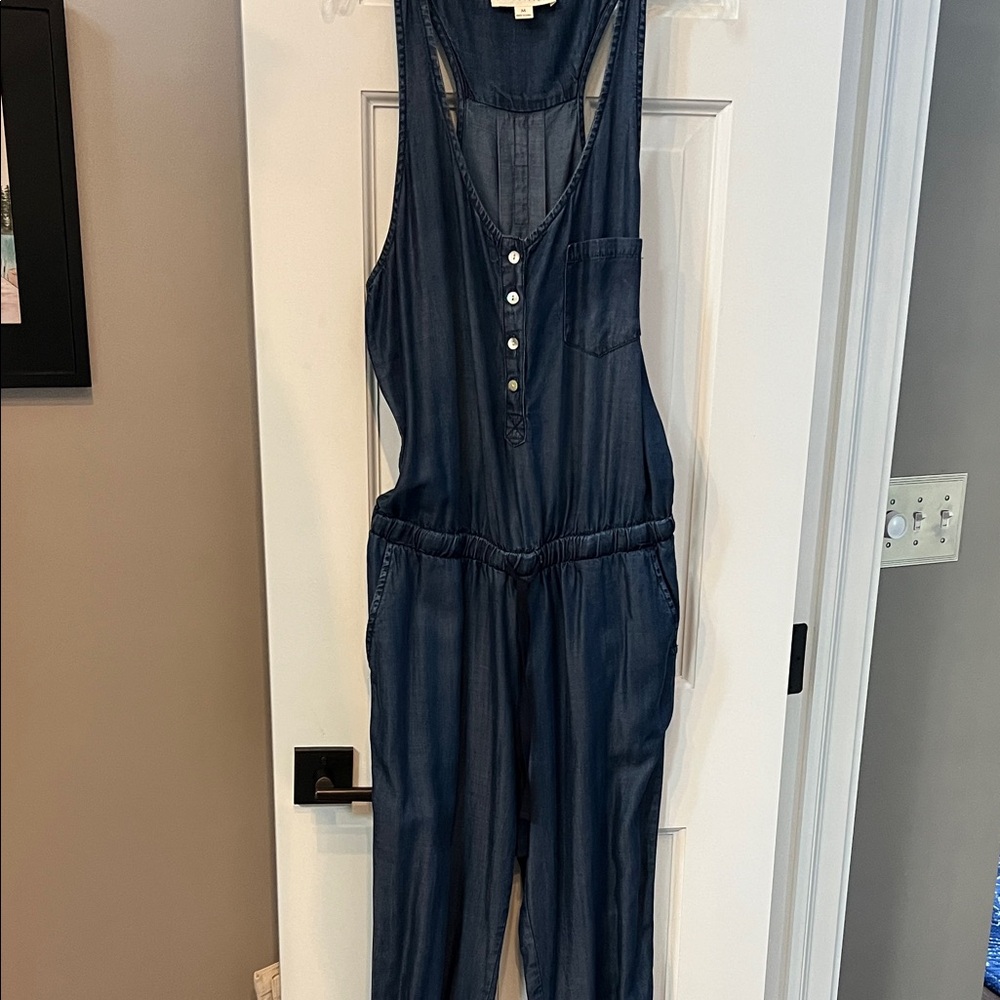 Lovestitch Indigo Sleeveless Jumpsuit